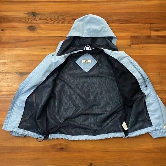 Vantage Zocket Blue Hooded Jacket Mens Small Grand Slam Tennis Tours Davis Cup - Picture 3 of 14